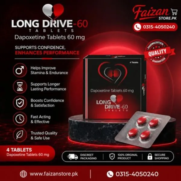 Long Drive 60mg Tablets in Pakistan