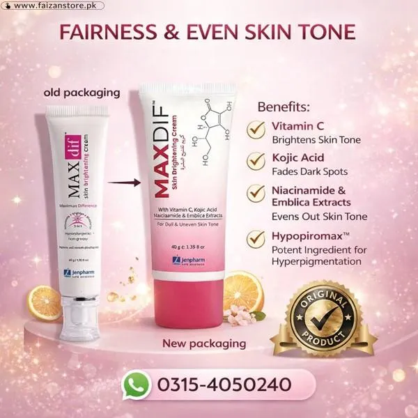 Maxdif Brightening Cream In Pakistan