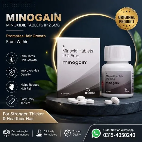 Minogain 2.5Mg Tablets Price In Pakistan