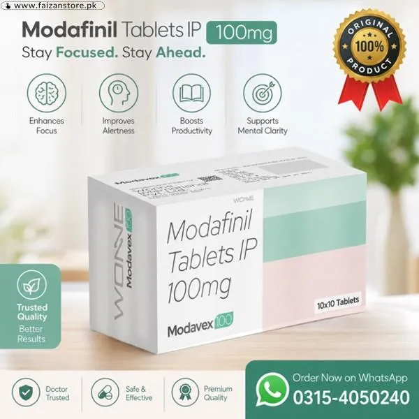 Modafinil Tablets USP 100mg In Pakistan