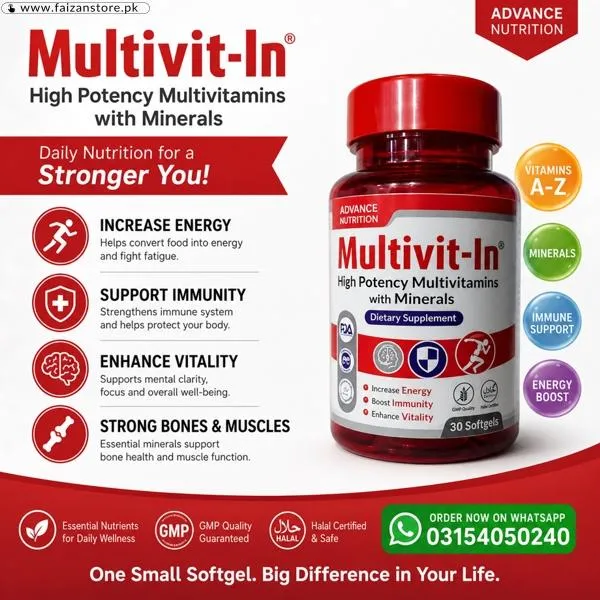 Multivitamins-in | Balanced Nutritional in Pakistan