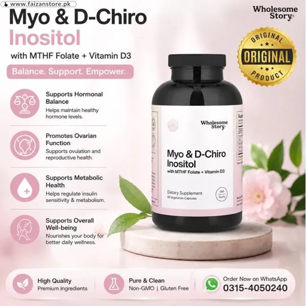 Myo-Inositol & D-Chiro Inositol Capsules In Pakistan