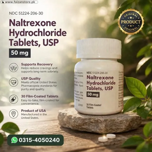 Naltrexone Hydrochloride Tablets In Pakistan