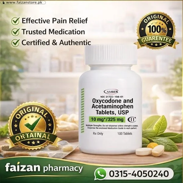 Oxycodone Hydrochloride Tablets In Pakistan