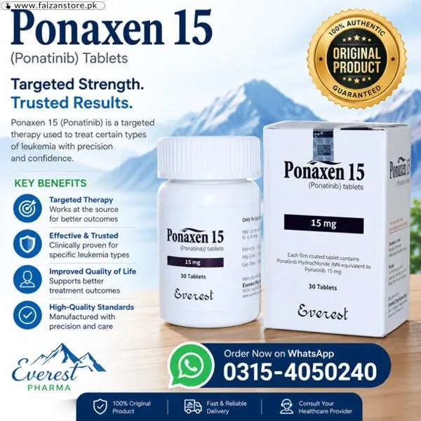 Ponaxen 15 Mg Tablets In Pakistan