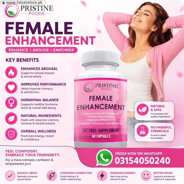 Pristine Foods Female Enhancement Supplement in Pakistan