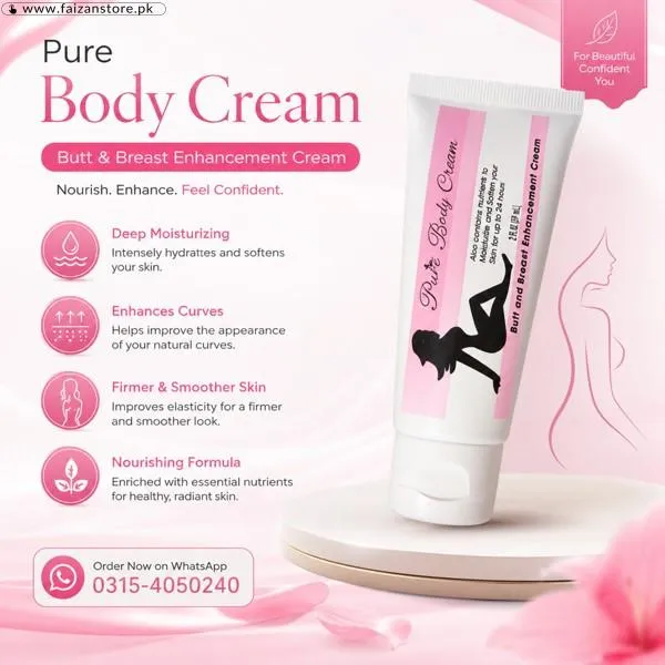 Pure Body Butt And Breast Cream Price in Pakistan 