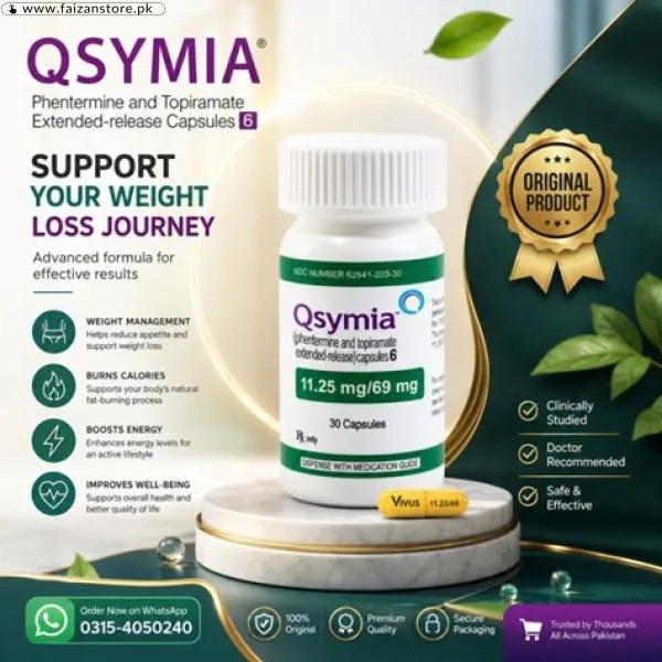 Qsymia 11.25 Mg/69 Mg Capsules In Pakistan