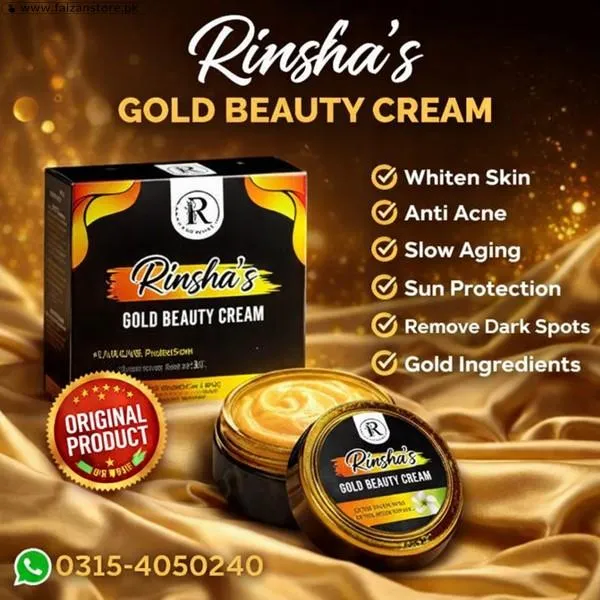 Rinsha Gold Beauty Cream In Pakistan