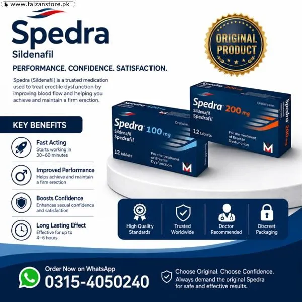 Spedra Tablets in Pakistan