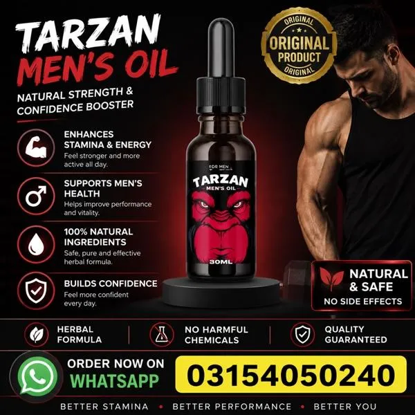 Tarzan Herbal Penis Enlargement Oil Price in Pakistan