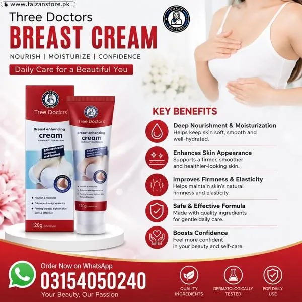 Three Doctors Breast Cream in Pakistan