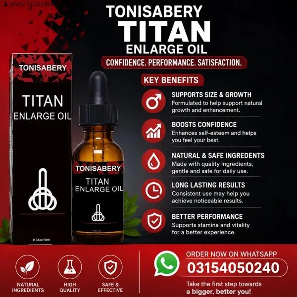 Titan Enlarge Oil in Pakistan