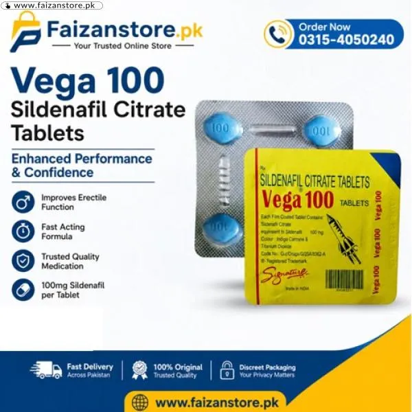 Vega 100 Tablets Price in Pakistan