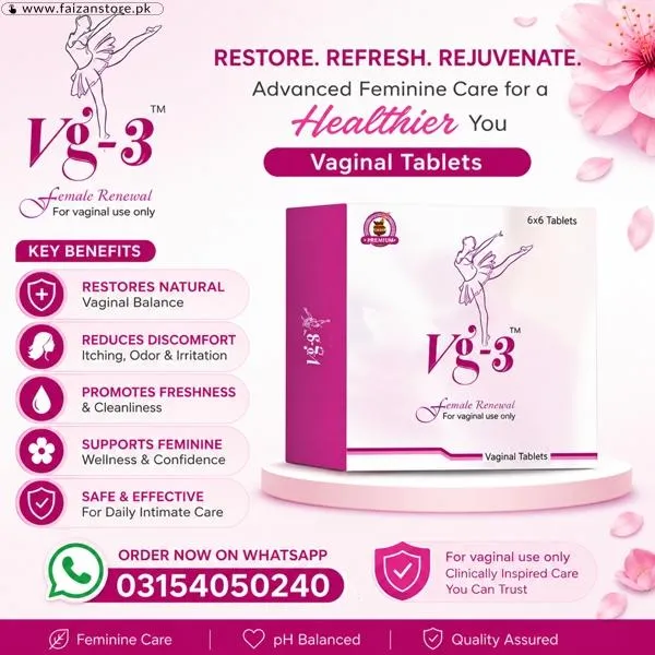 VG-3 Tablets For Women in Pakistan