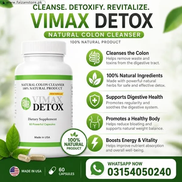 Vimax Detox Capsules in Pakistan