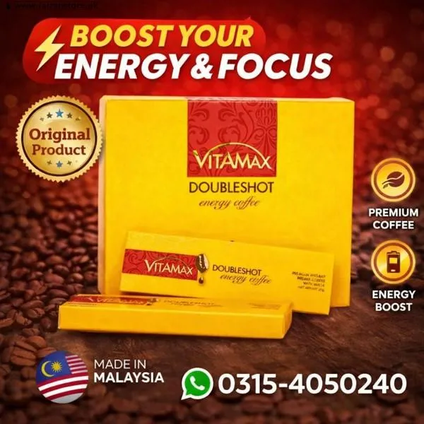 Vitamax Doubleshot Energy Coffee In Pakistan