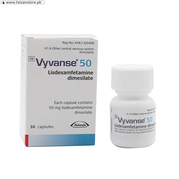 Vyvanse 50mg Capsules Price In Pakistan