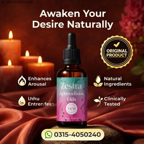 Zestra Aphrodisiac for Women Essential Oil In Pakistan